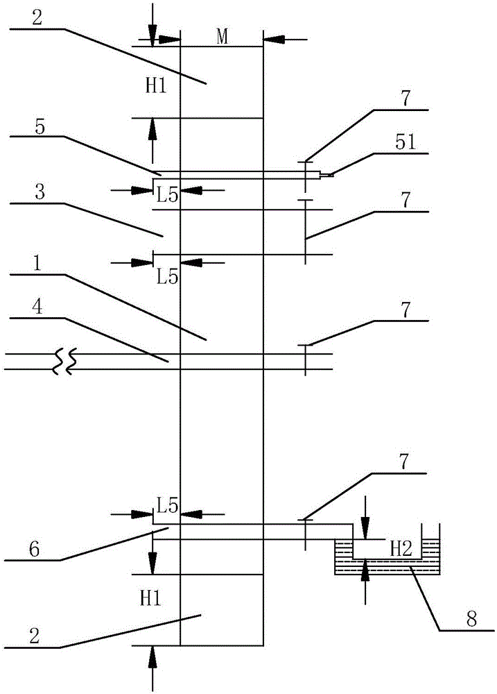 Coal bed blind alley enclosing wall and blind alley anti-explosion method using same