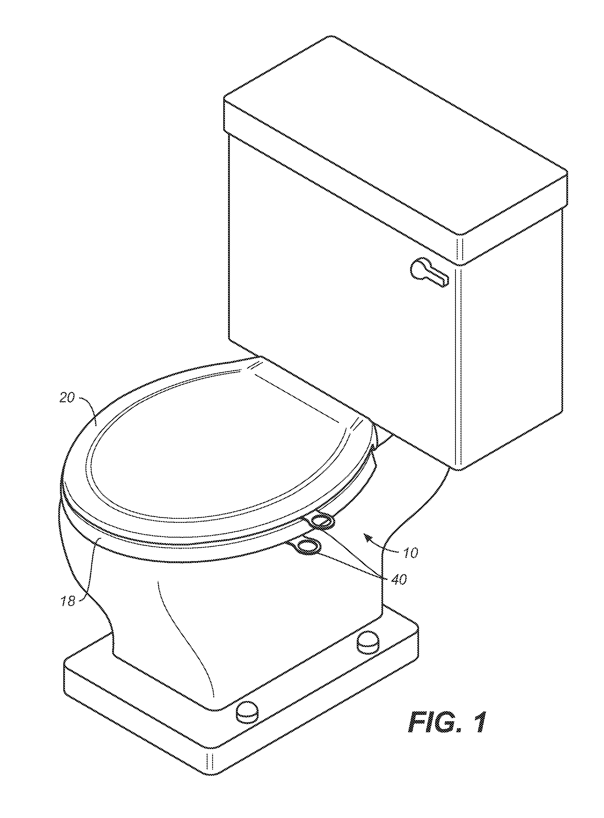 Disposable toilet seat lift apparatus