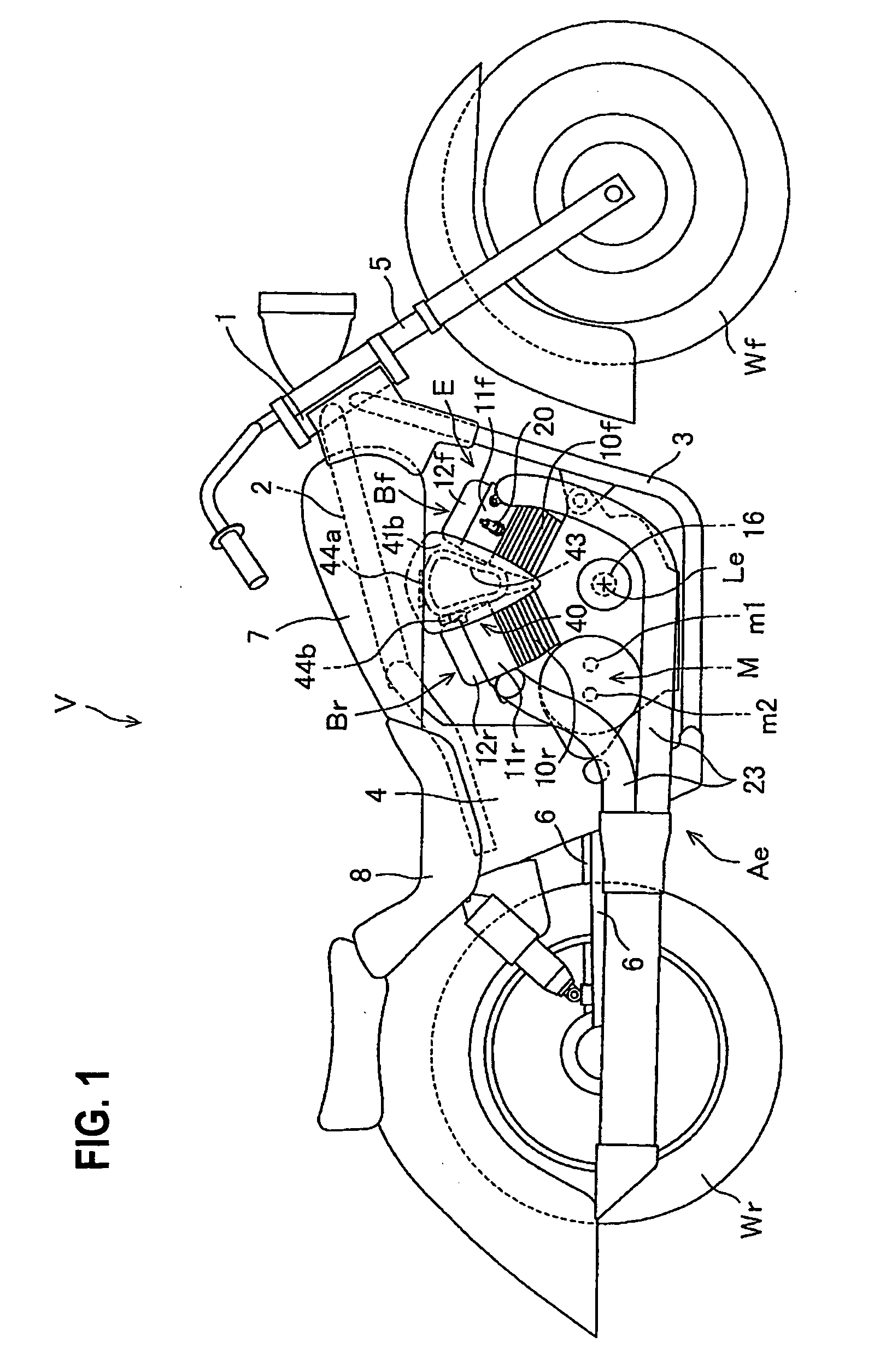V-type internal combustion engine including throttle valve device, and vehicle incorporating same