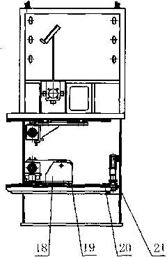 Contact positioning device of broad biaxially oriented film winder