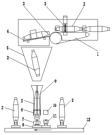 Intubation method for automatic winder intubation system