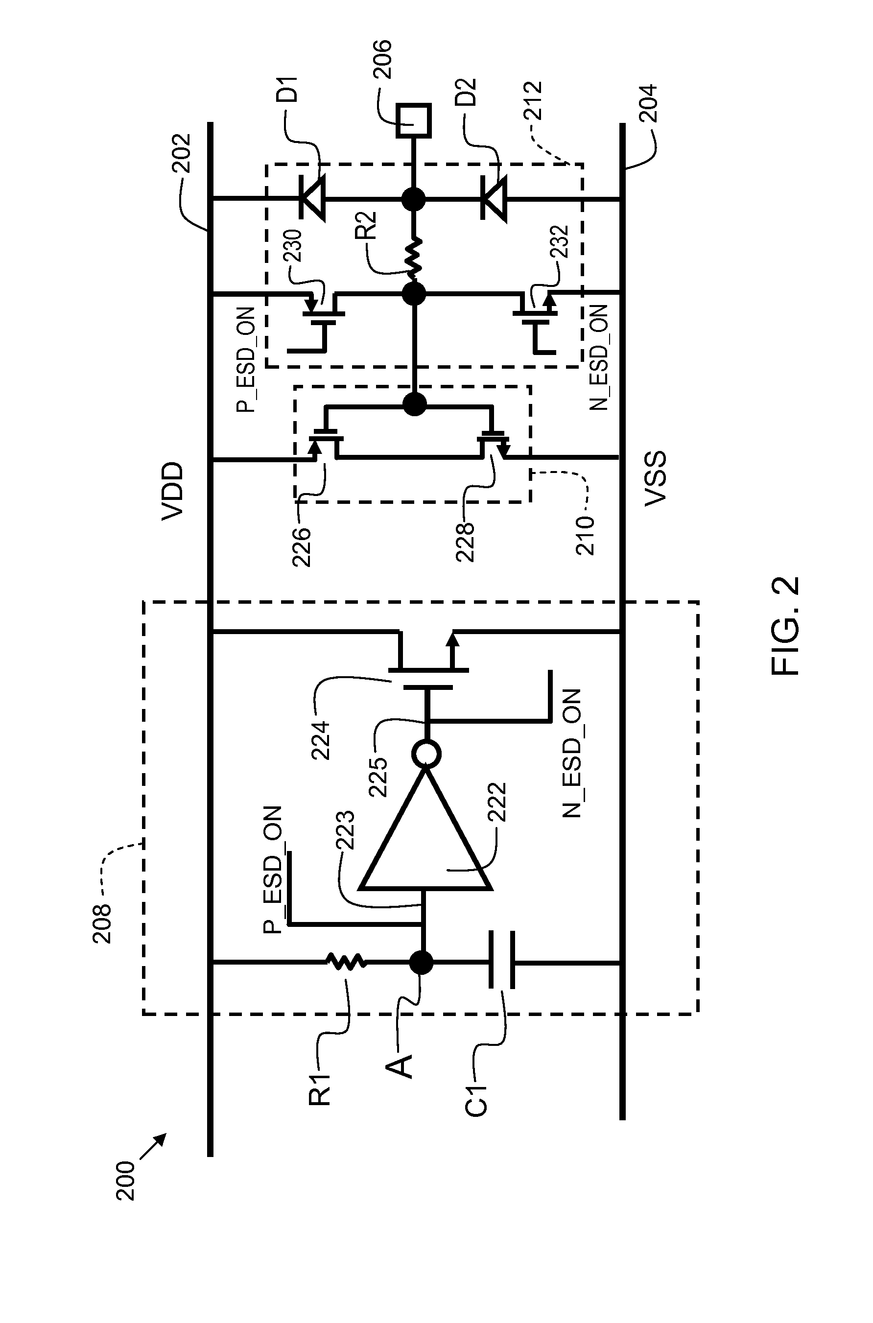 Enhanced charge device model clamp