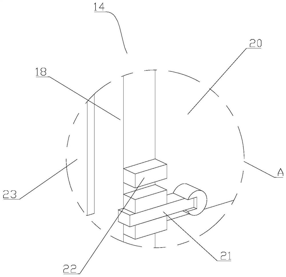 Device for identifying missed milling of inclined surface of small end of connecting rod