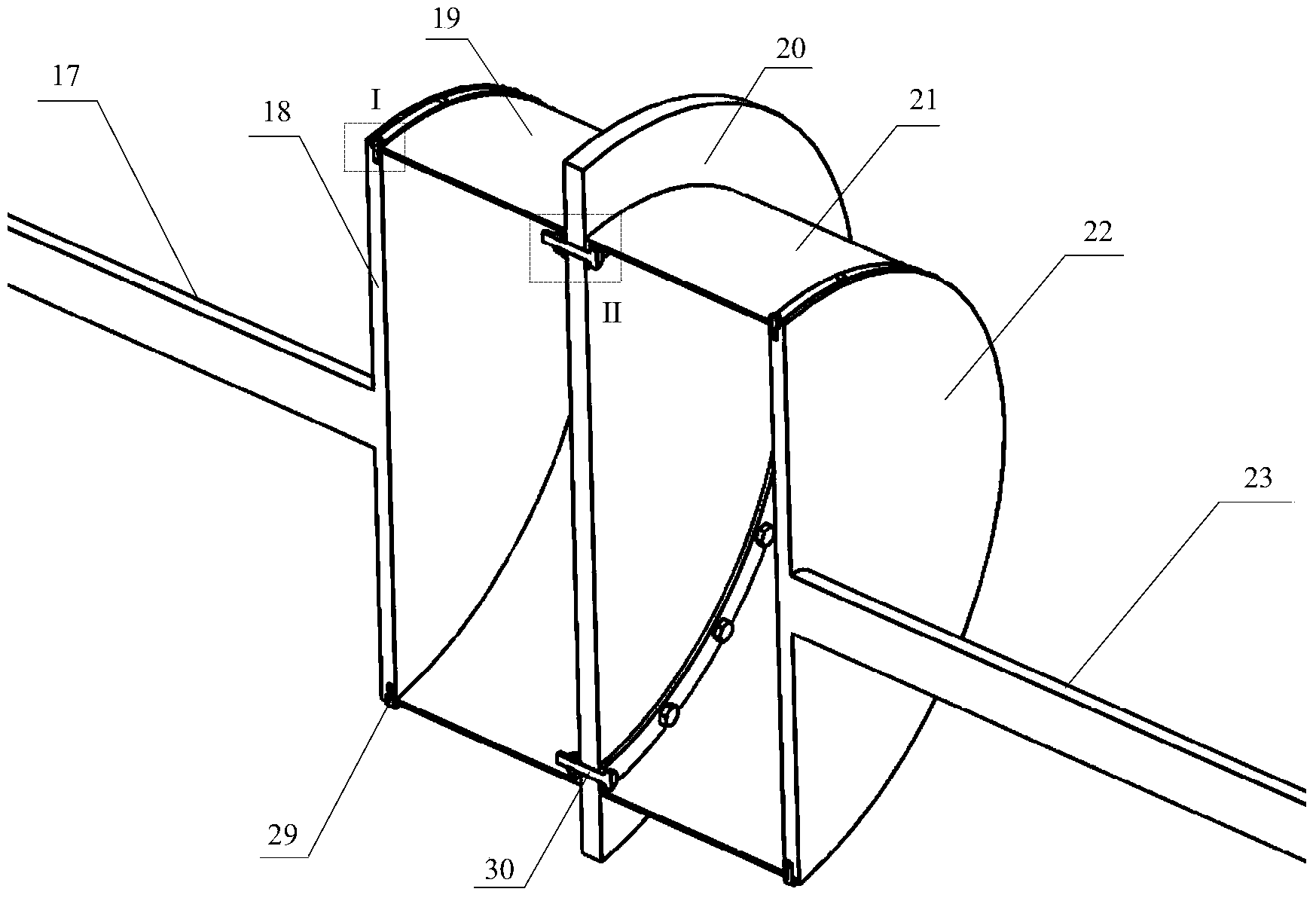Experimental device for simulating bolt-connected disk-and-drum rotor of aero-engine