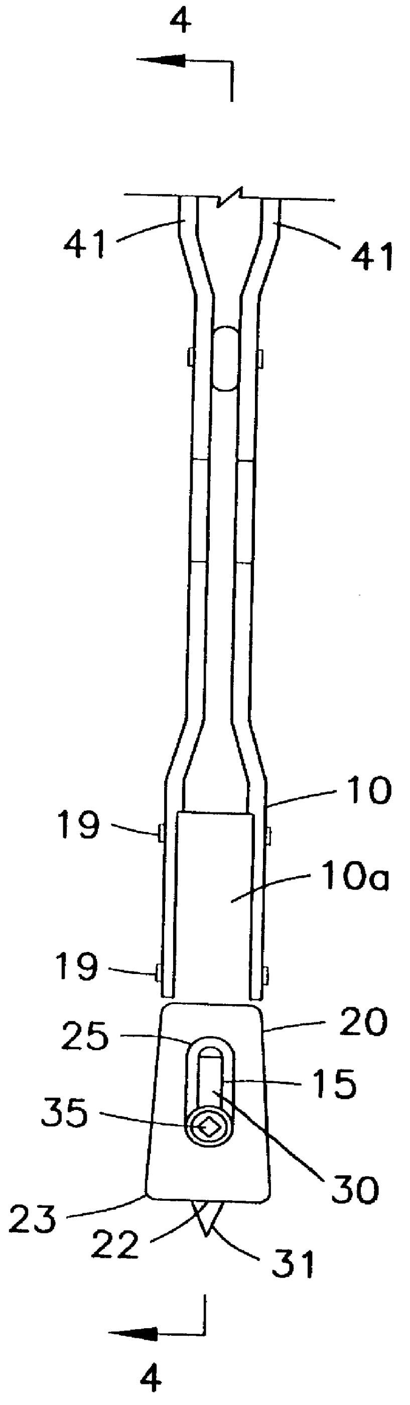 Tip structure for support leg of musical instrument stand