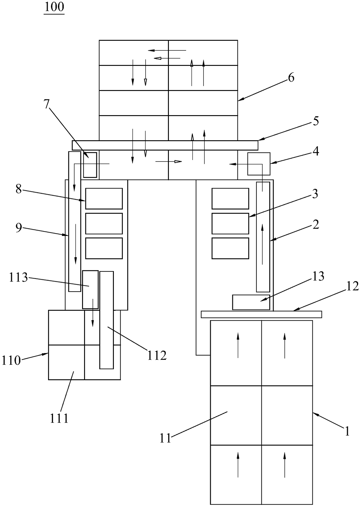 Liquid injection machine having long standing time for soft pack lithium battery