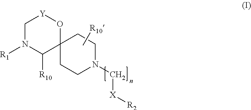 Amide derivatives of 1-oxa-4,9-diazaspiro undecane compounds having multimodal activity against pain
