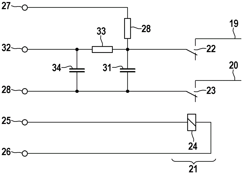 Electric bare wire continuous heater and method for controlling same