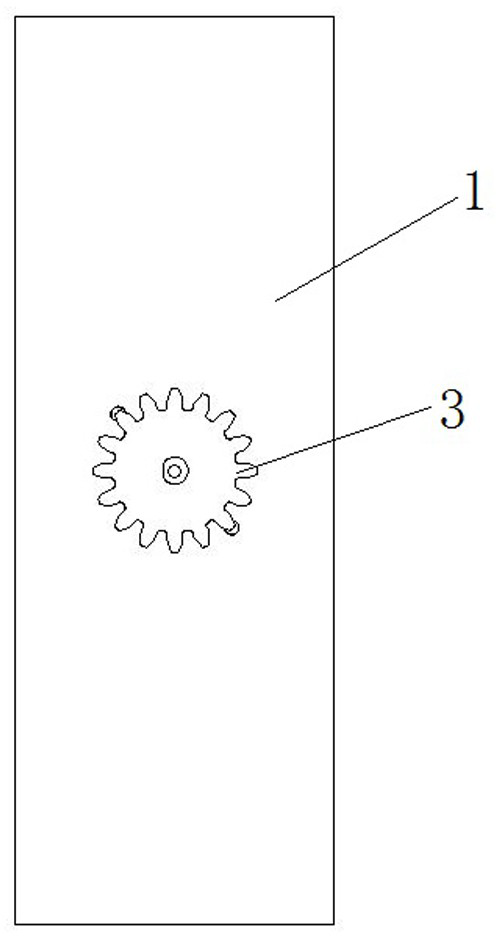 Rotating shaft installation structure and cabinet using the rotating shaft installation structure