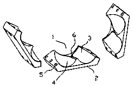 Protective device for communication network cable