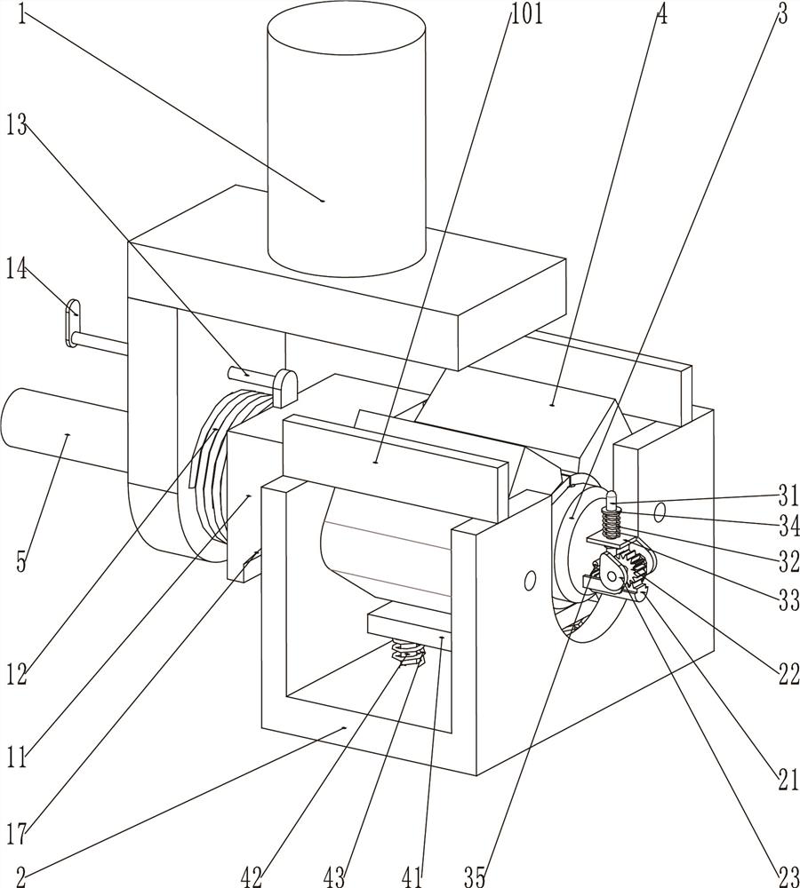 Steel pipe stamping forming device