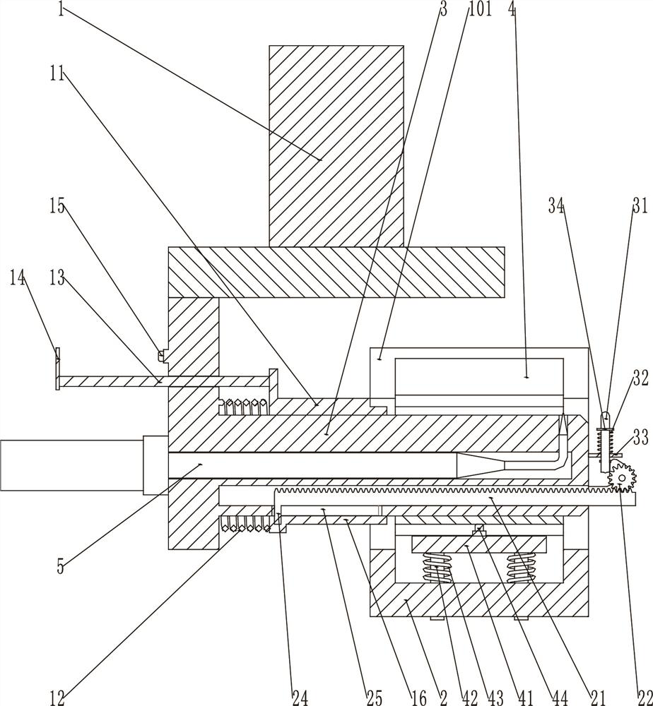 Steel pipe stamping forming device