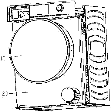 Door lock assembly of washing machine and washing machine control method