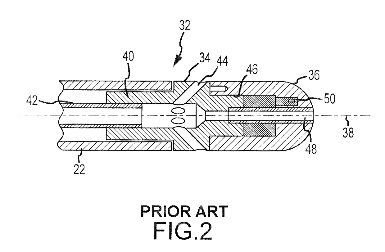 Irrigated ablation electrode assembly having off-center irrigation passageway