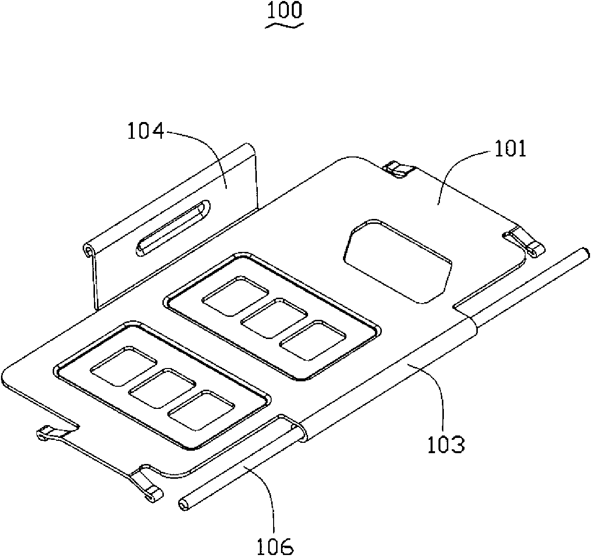 Clamping and holding assembly and manufacturing method thereof