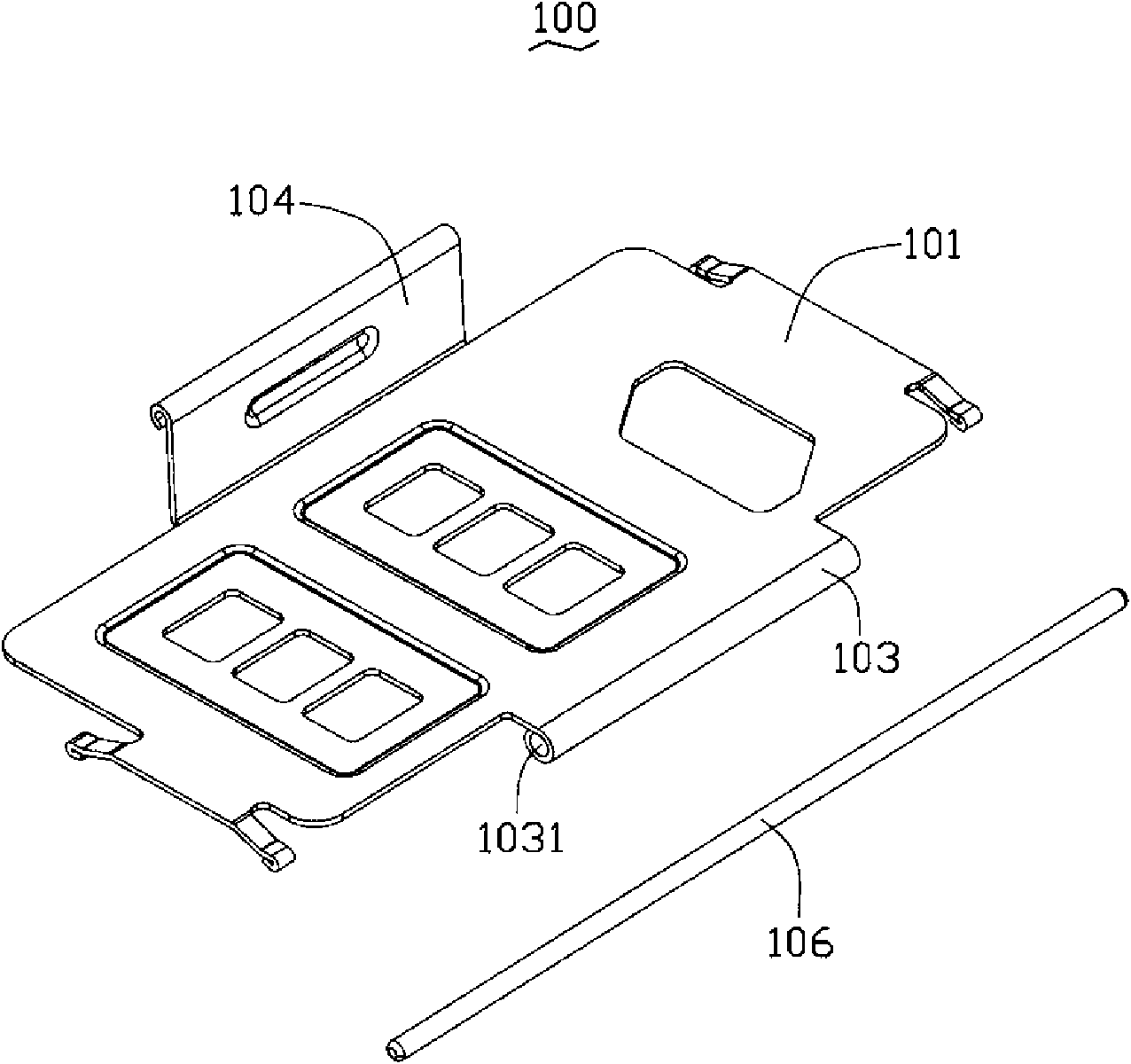 Clamping and holding assembly and manufacturing method thereof