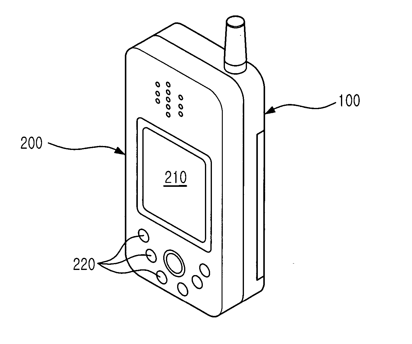Sliding-type mobile communication terminal having camera interlocking device