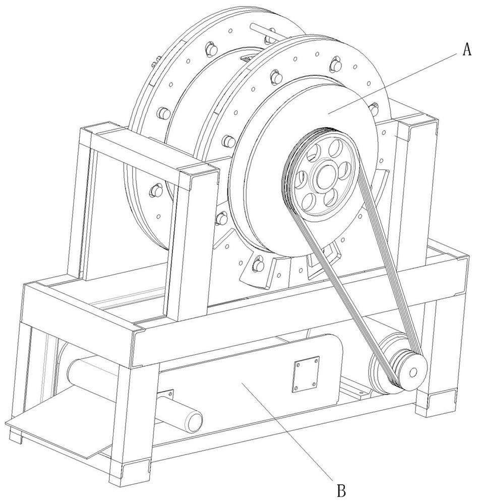 Drum-type workpiece polishing system and polishing method