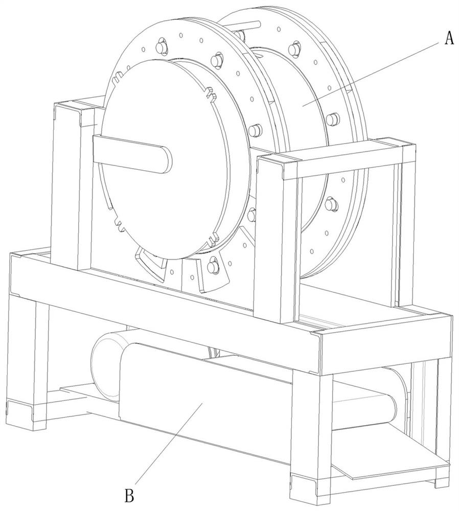Drum-type workpiece polishing system and polishing method
