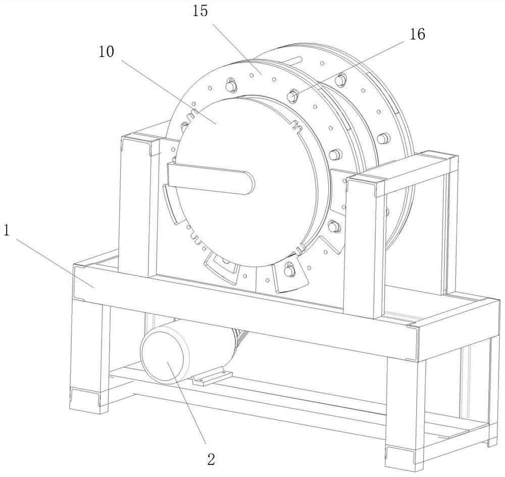 Drum-type workpiece polishing system and polishing method