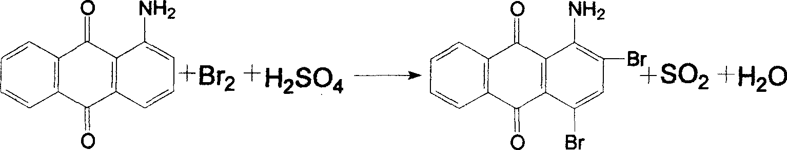 Method for producing modified disperse red 60