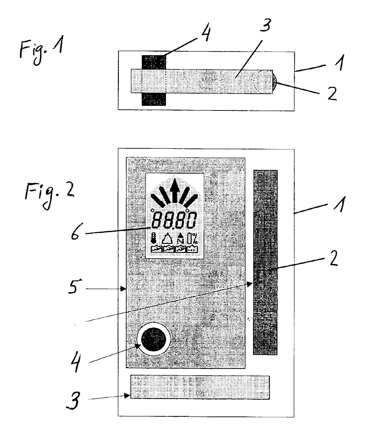 Device for locating trapped victims and a method of operating such a device