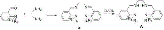 Aminoanilino zinc compound and its preparation method and application