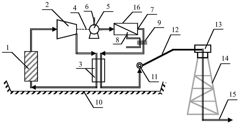 An offshore nuclear energy steam supply floating platform and steam supply method