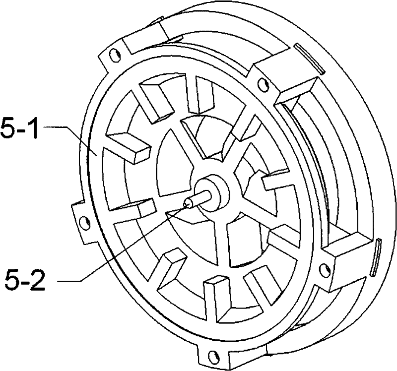 Multistreaming high-precision rotary ring type flow sensor and working method thereof