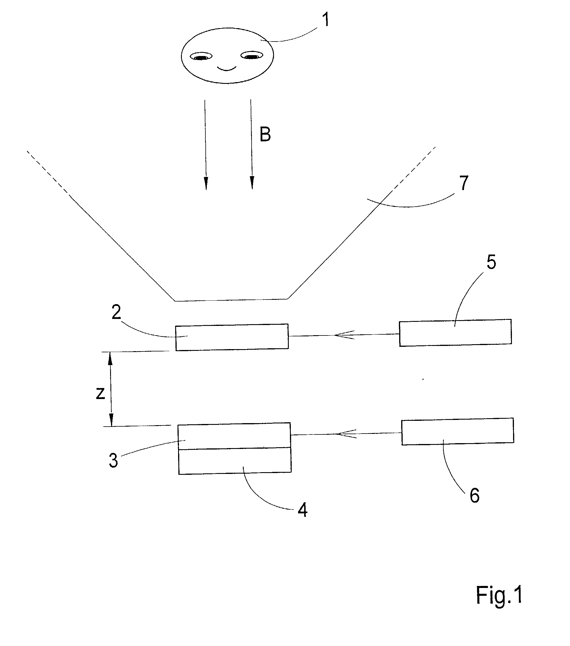 Method and system for the three-dimensional representation