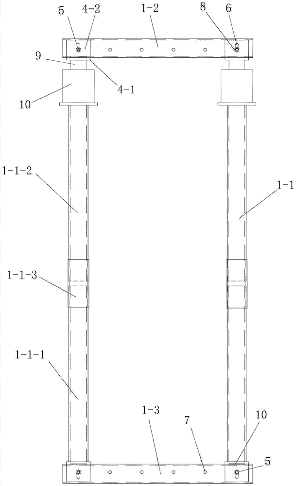 A hydraulic support method for concrete replacement of shear walls in high-rise buildings
