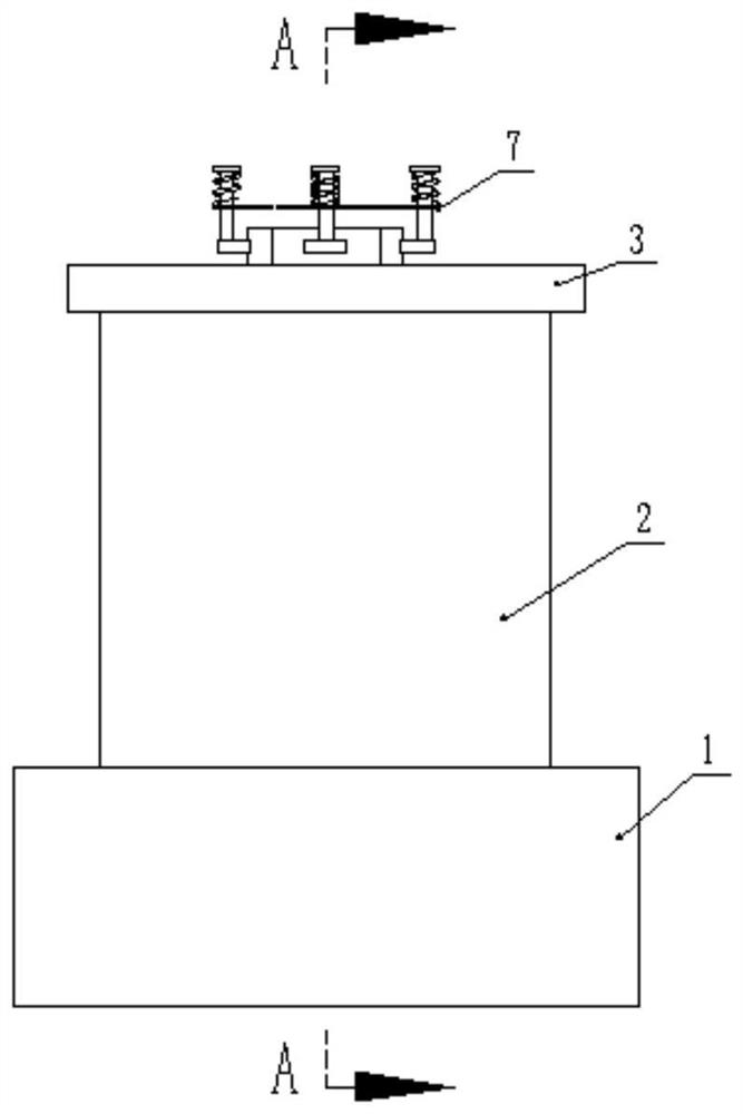 Positioning device for copper gasket machining
