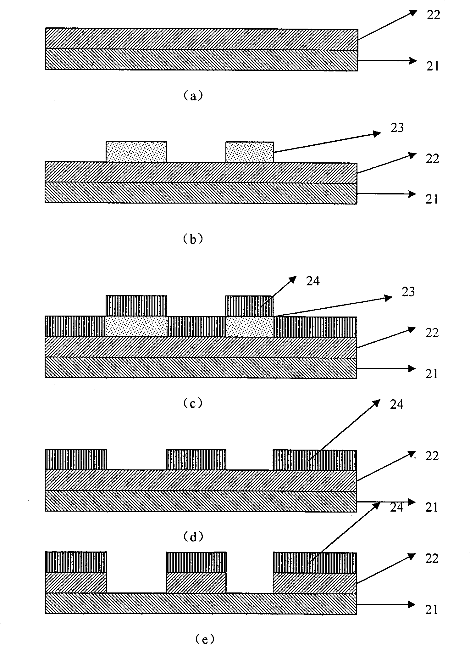 Polymer composite material embedded microcapacitor and preparation method thereof