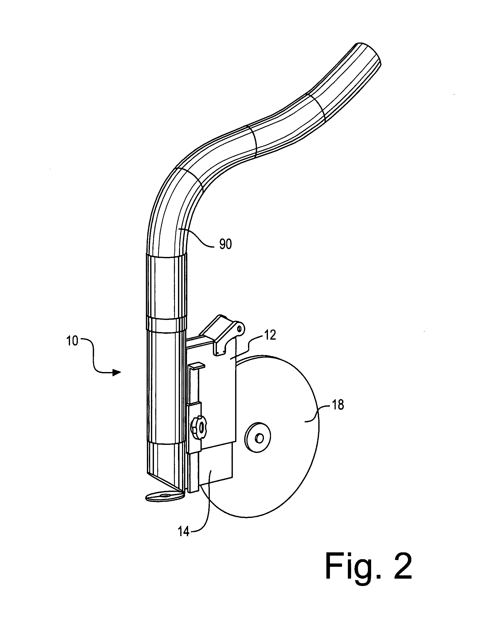 Slab saw with dust collector and method of dry-cutting pavement
