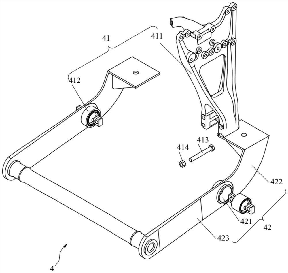 A lifting air suspension system and automobile