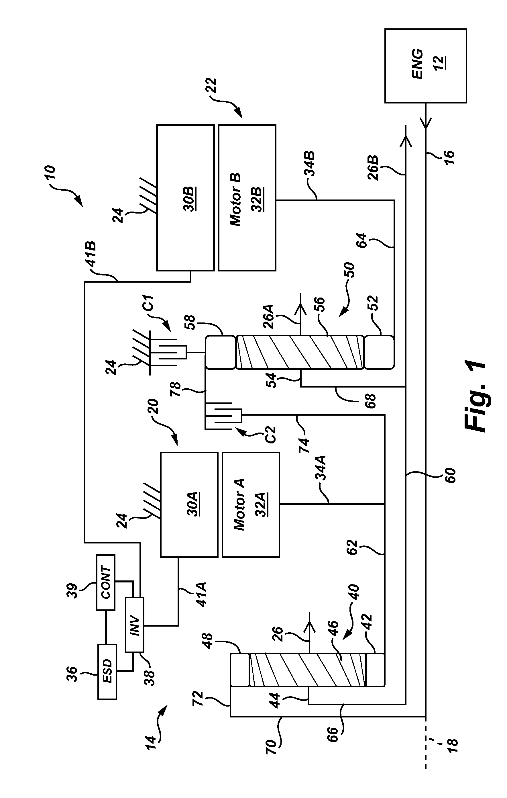 Electrically-variable transmission