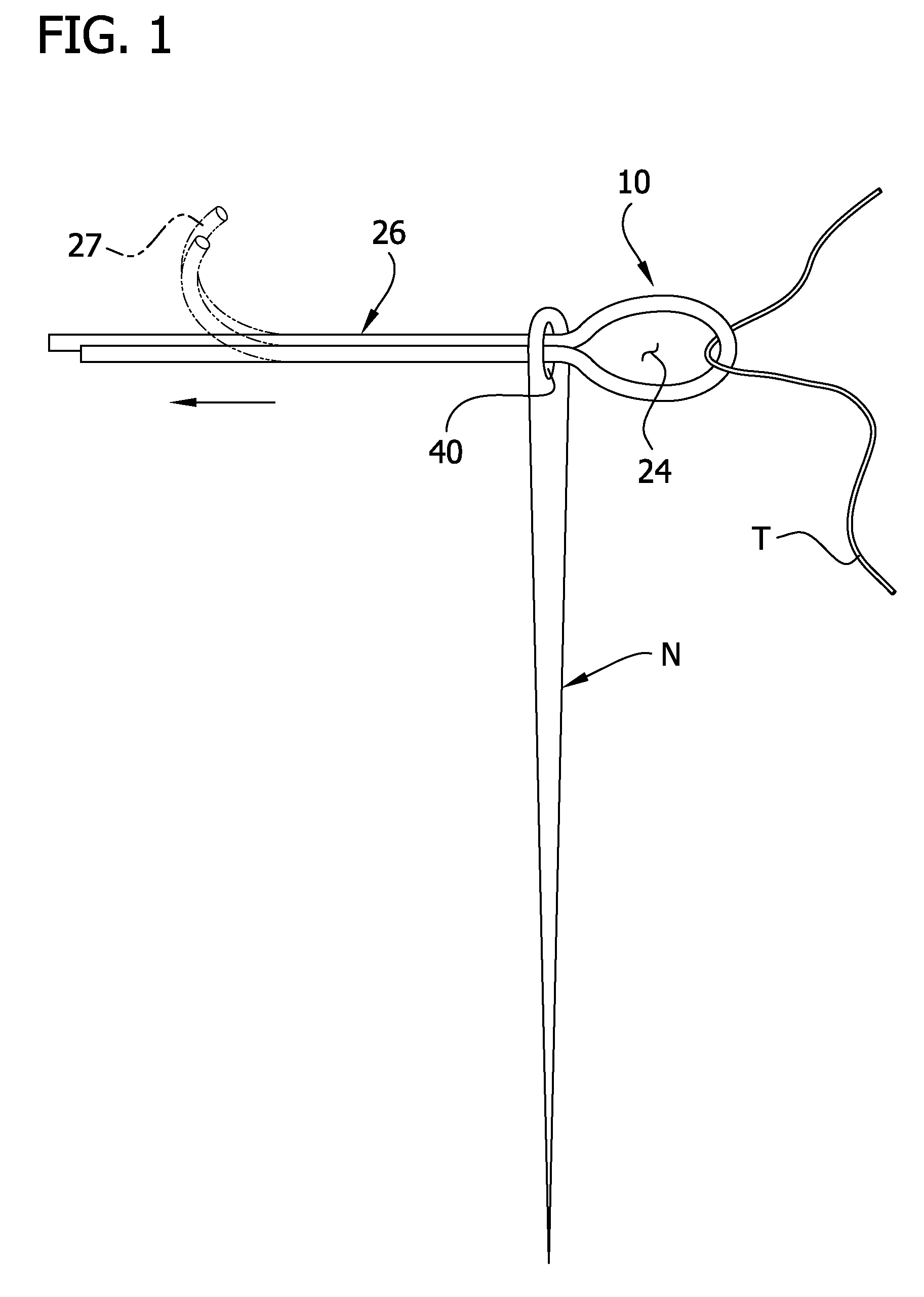 Method and device for threading needles