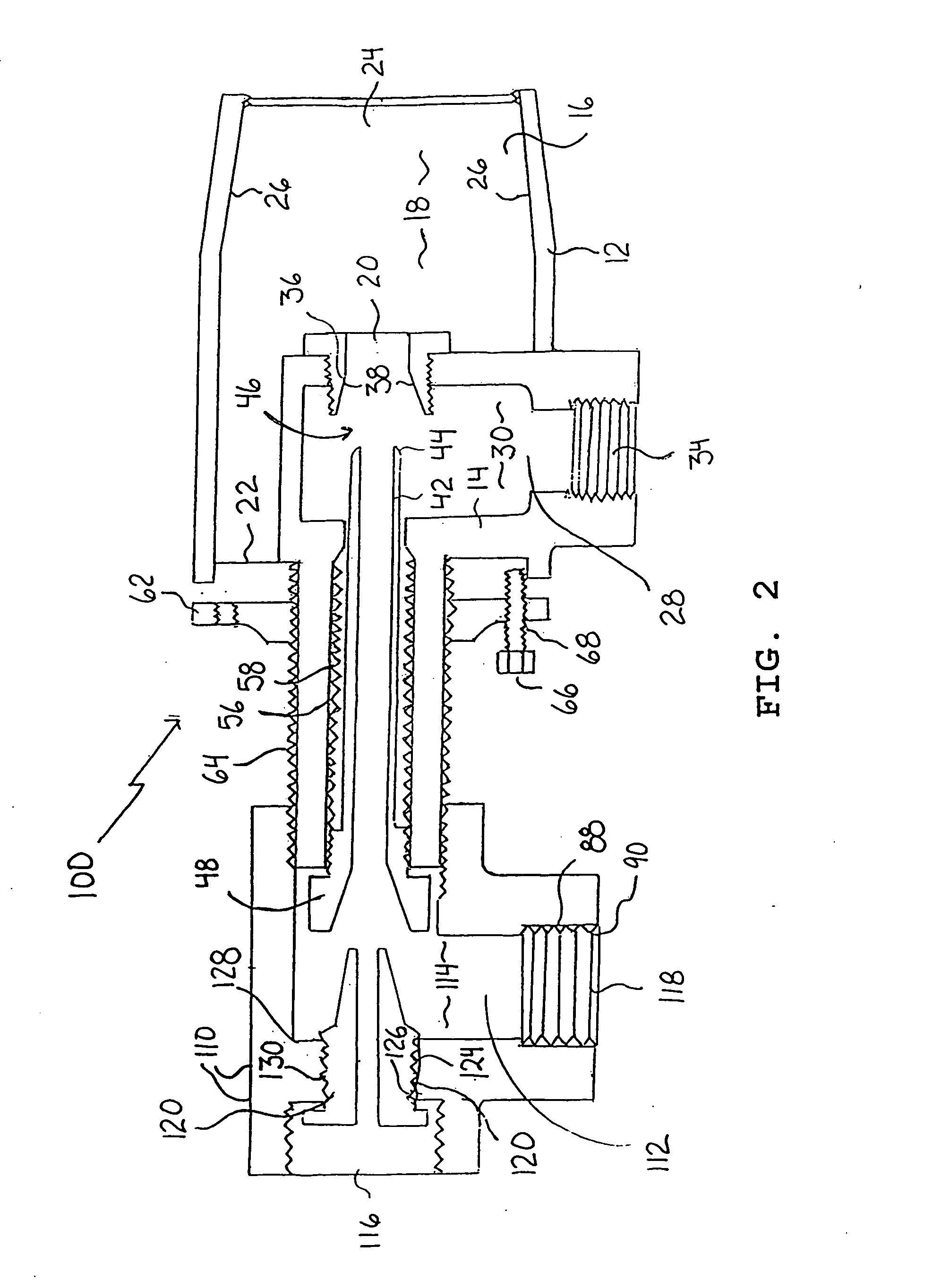 Burner fuel mixer head for concurrently burning two gaseous fuels