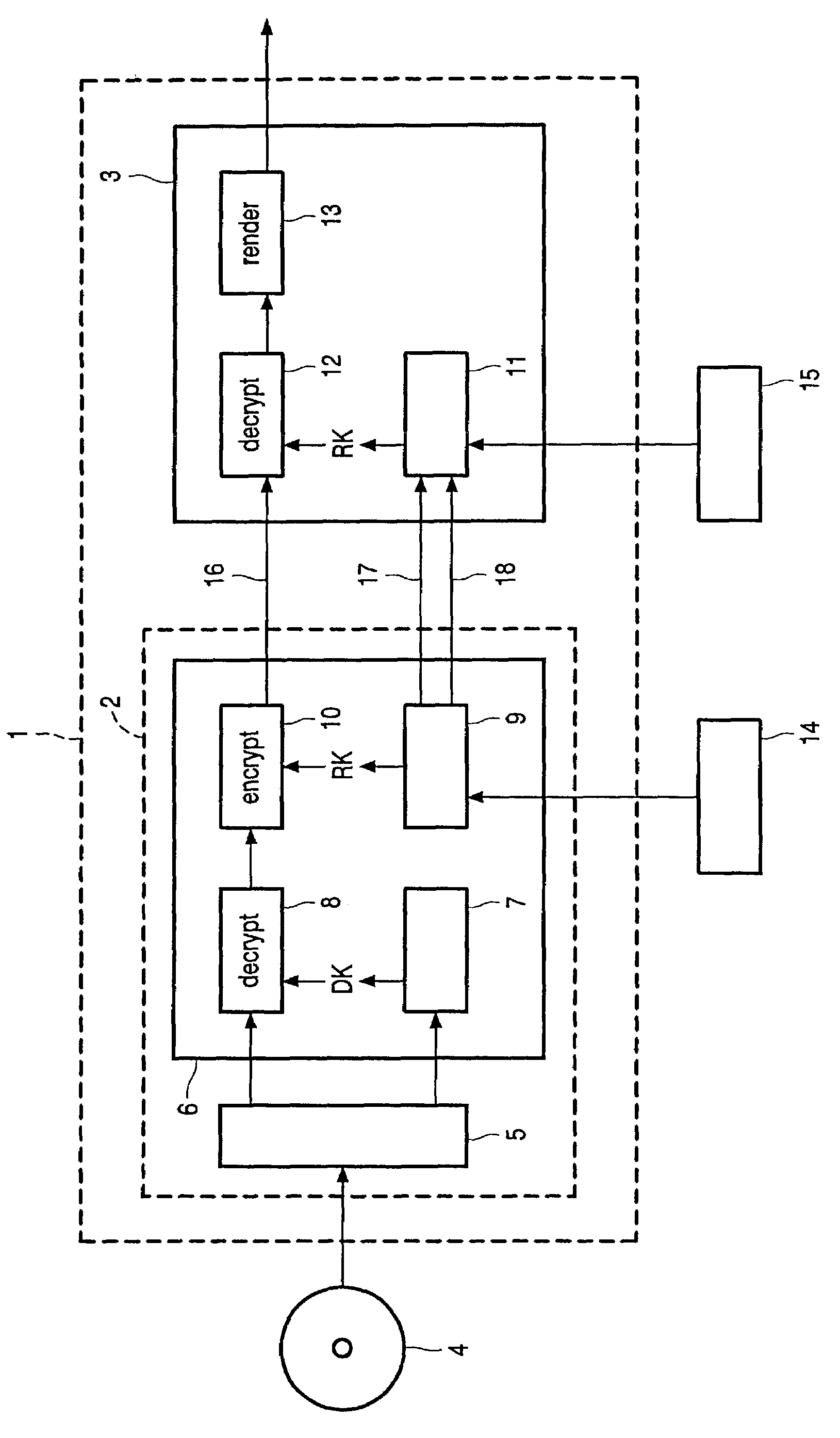 Apparatus and method for reproducing user data