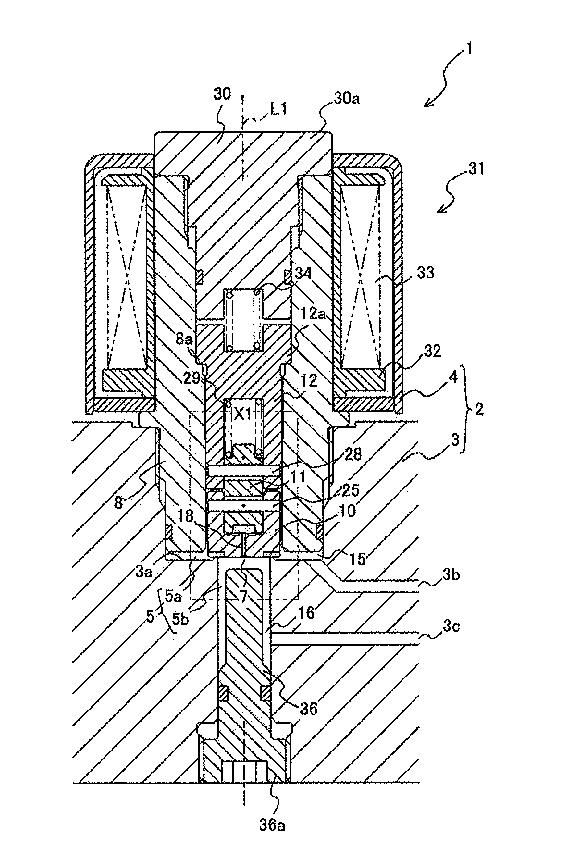 Solenoid on-off valve