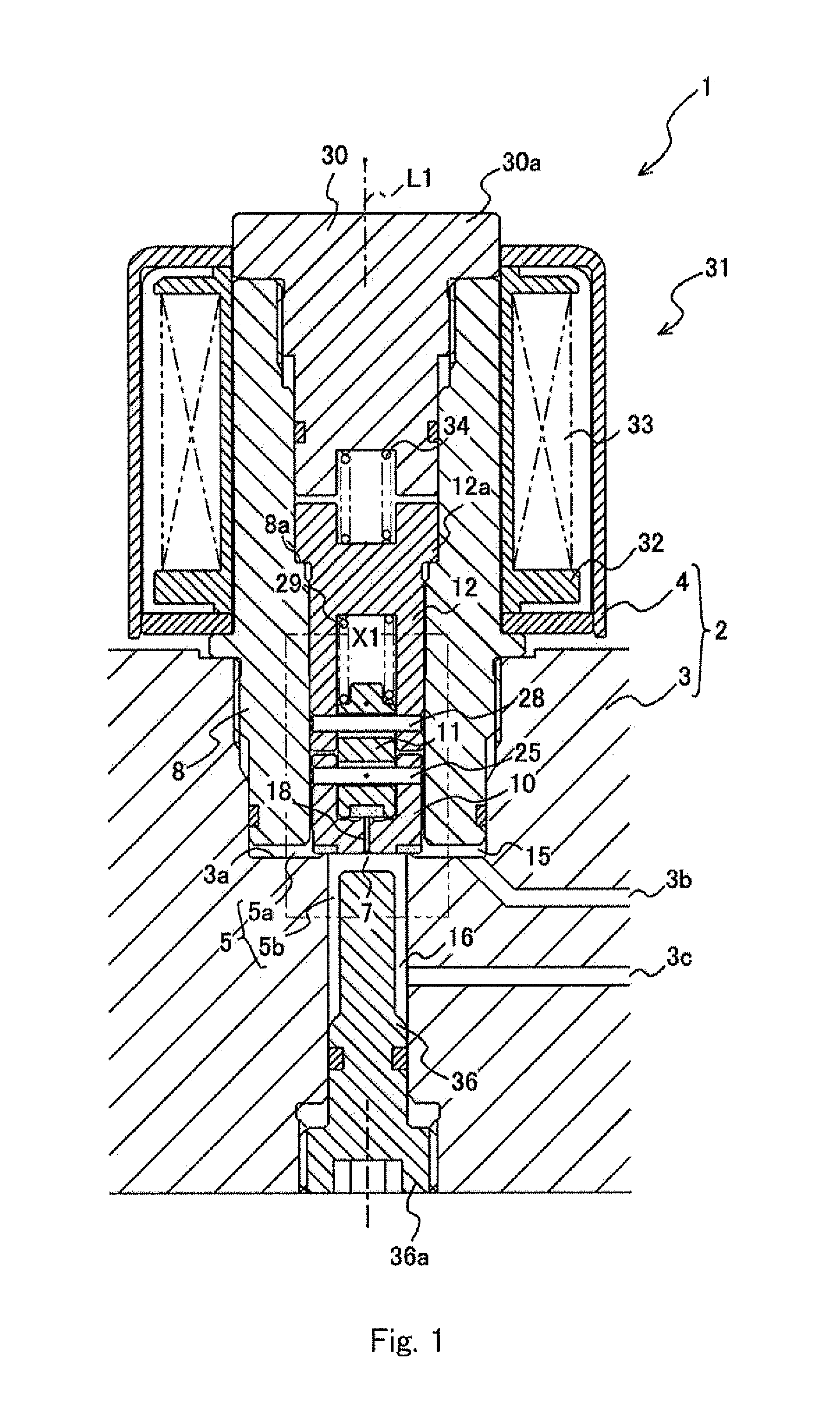 Solenoid on-off valve