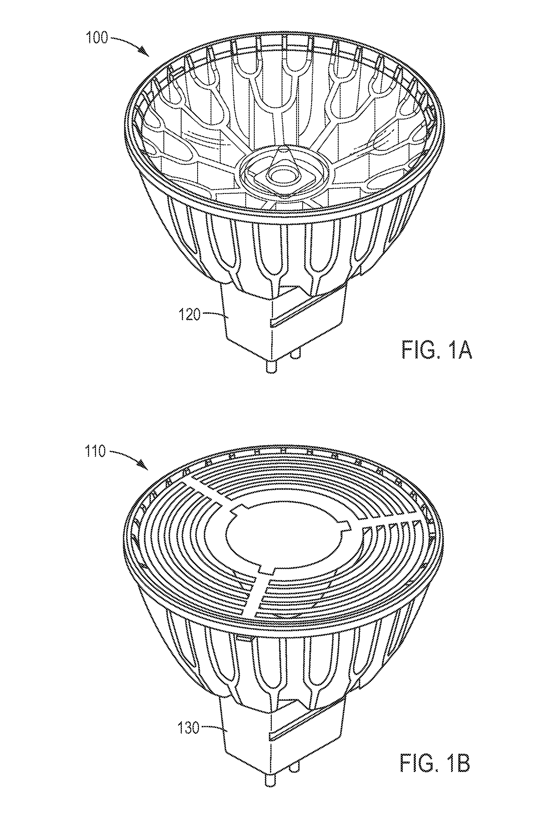 Illumination source with direct die placement