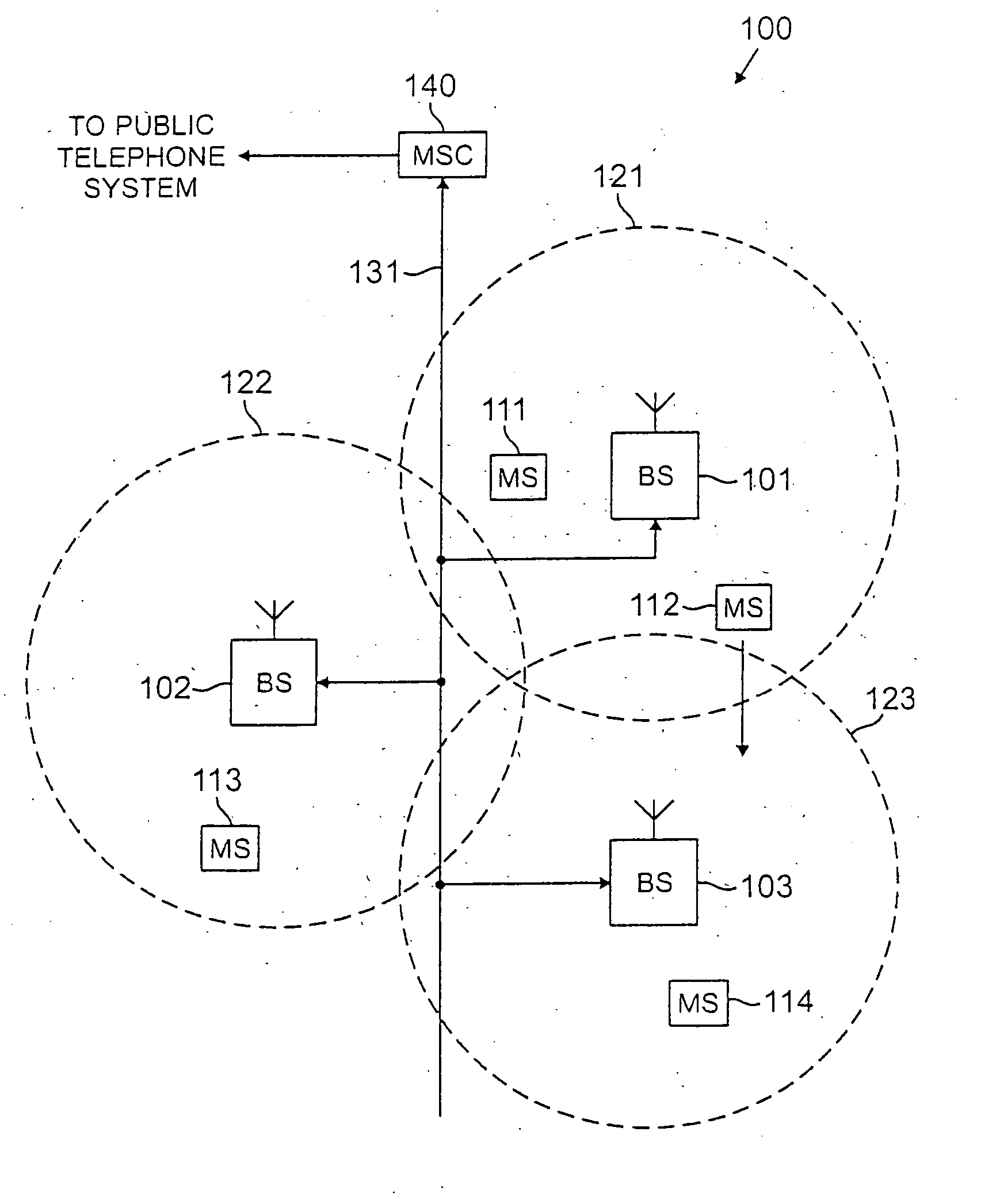 System and method for reallocating a traffic channel in soft handoff state