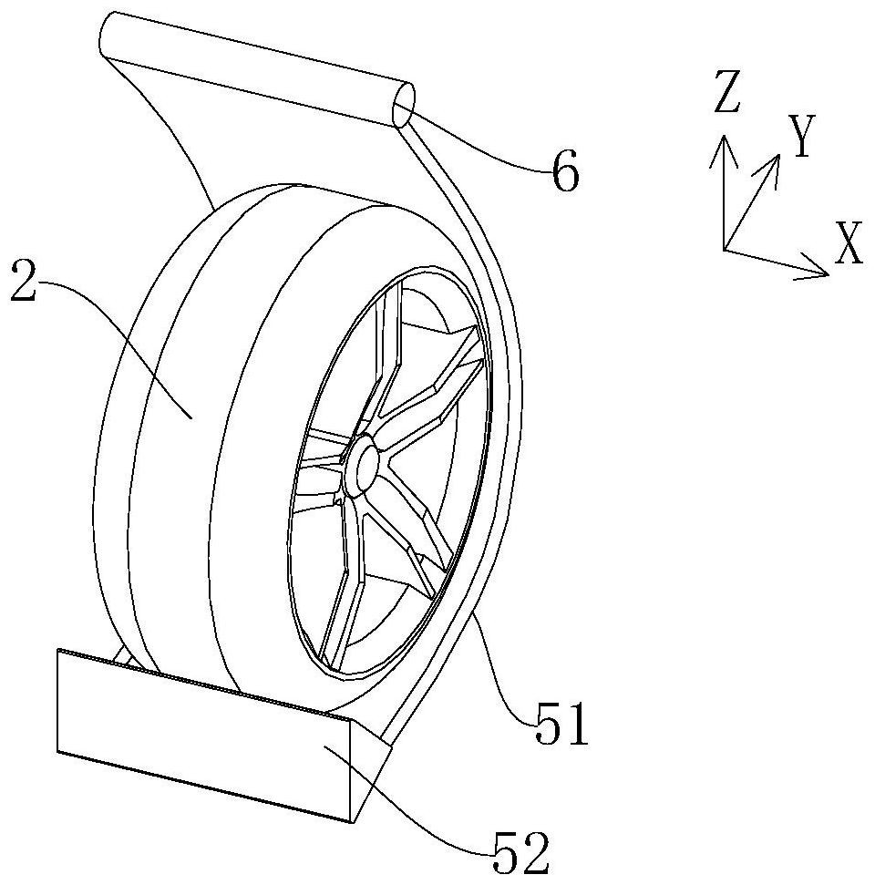 Automobile danger guarantee device, control method and automobile