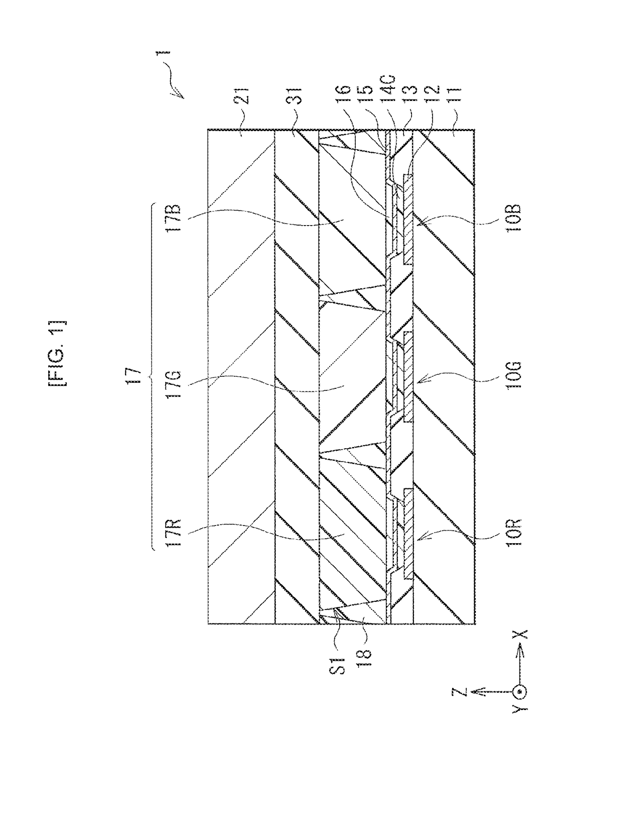 Display device and electornic apparatus