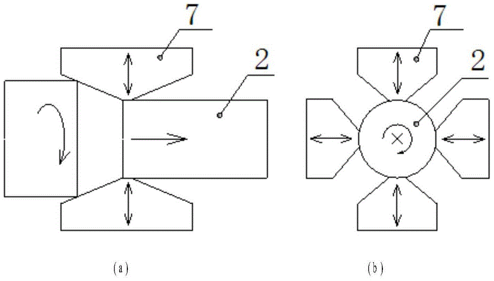 Radial Forging Strain-Induced Semi-Solid Extrusion Process for Waveguides