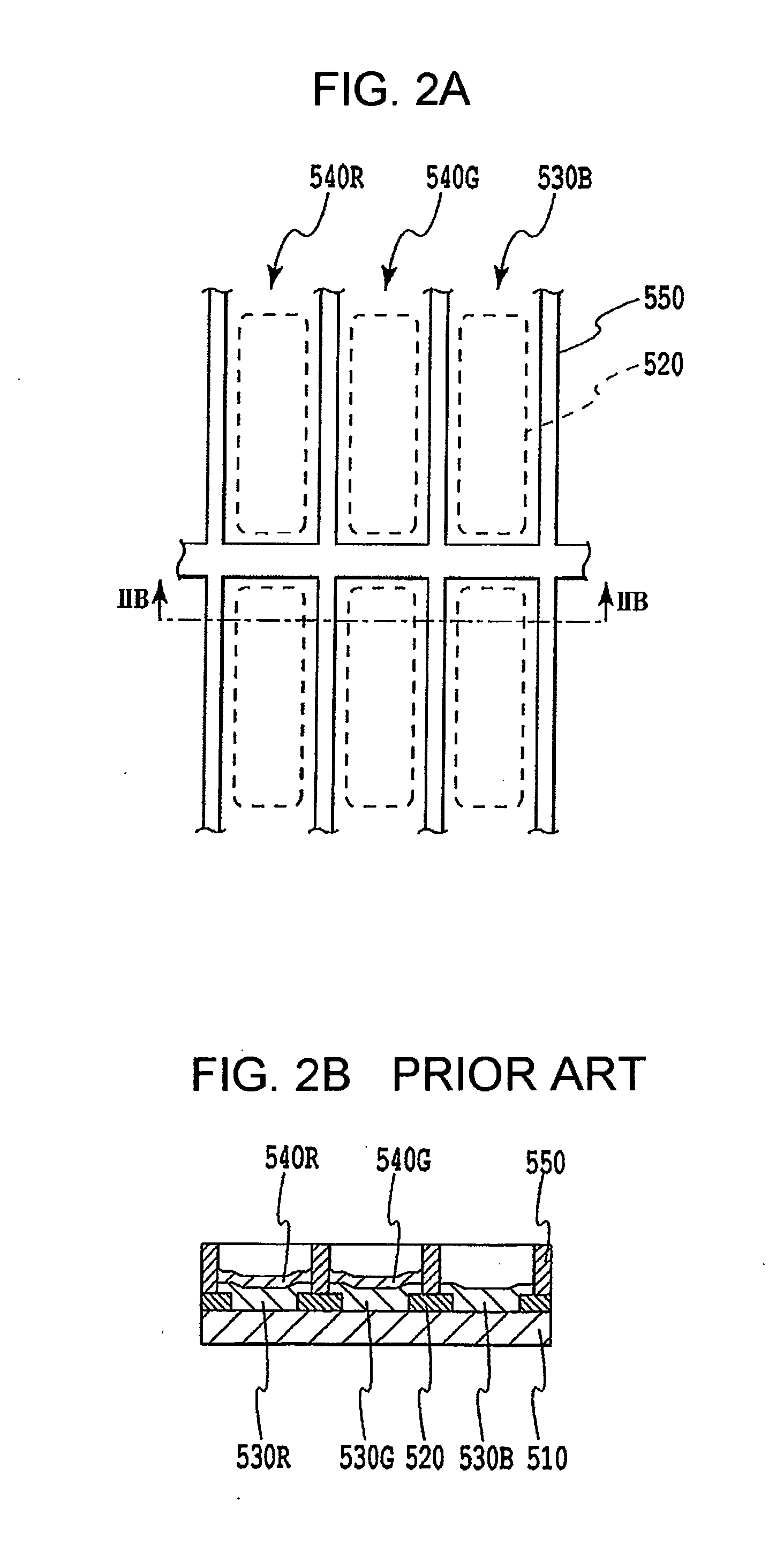 Flat panel display, intermediate manufactured product and method of manufacturing same