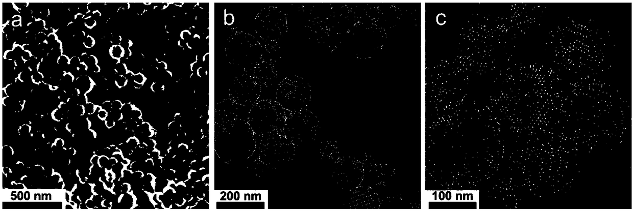 Novel mesoporous silicon sphere co-loaded medicine nano-complex and preparation method thereof