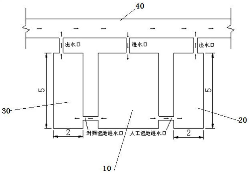 A kind of micro-ecological matrix based on constructed wetland to strengthen the treatment of aquaculture wastewater, its preparation method and its application