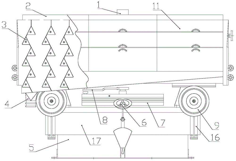 A new type of miscellaneous grain separation sieve